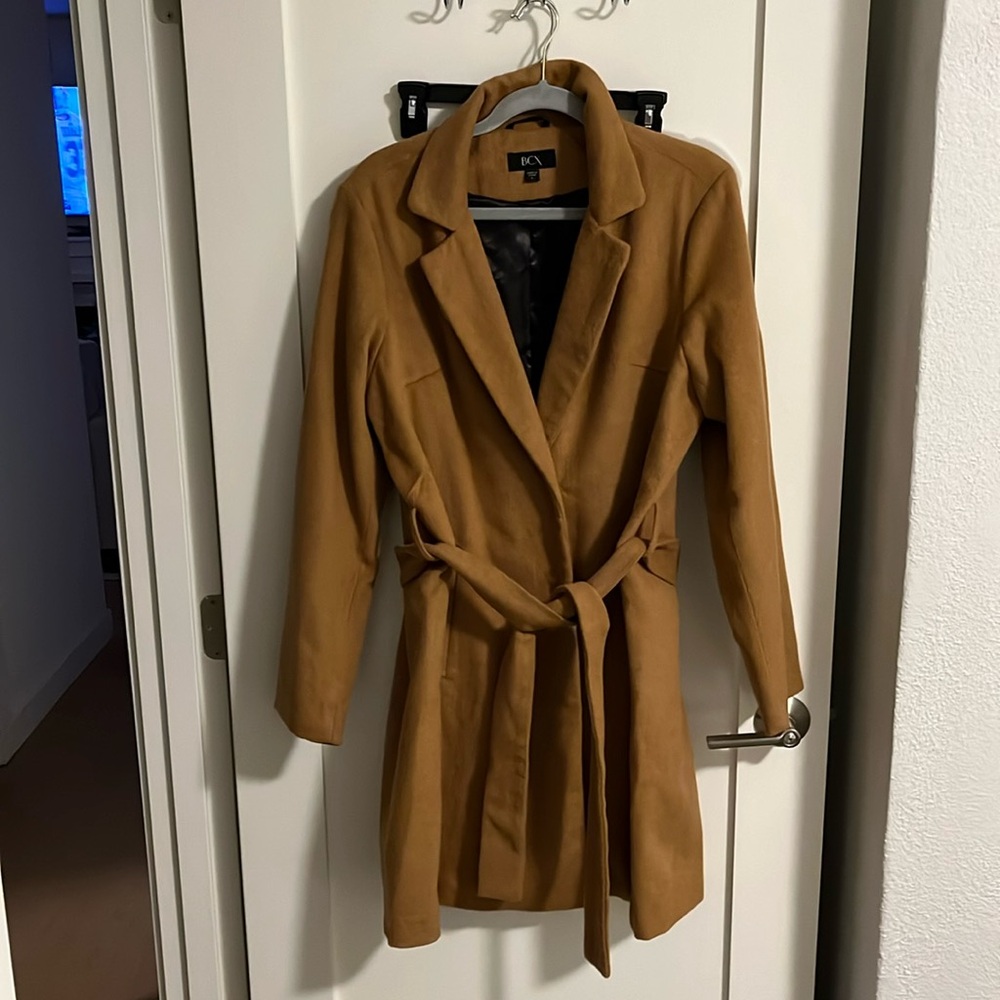 Classic camel coat